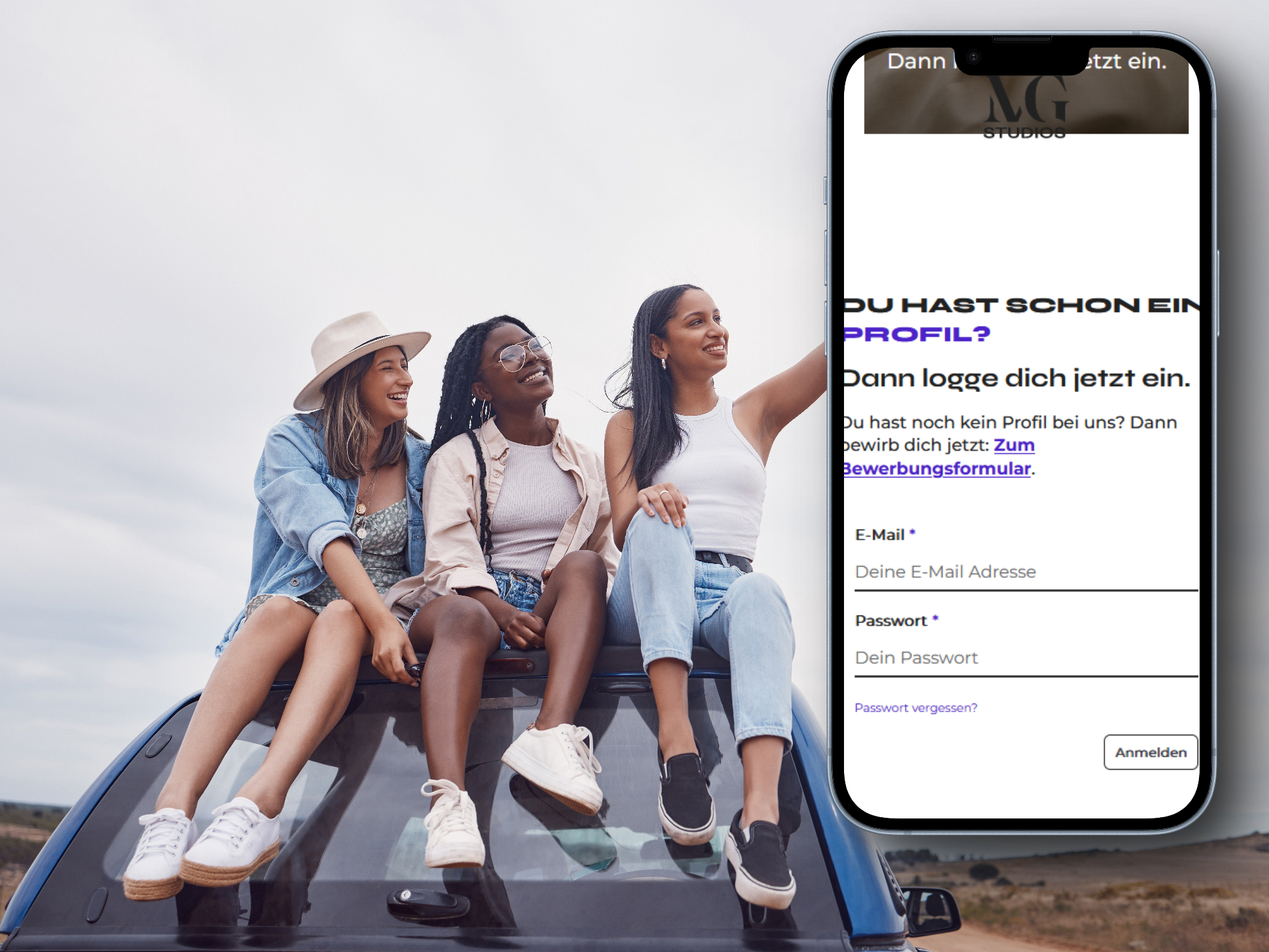 Miss Germany Mockup Mobile
