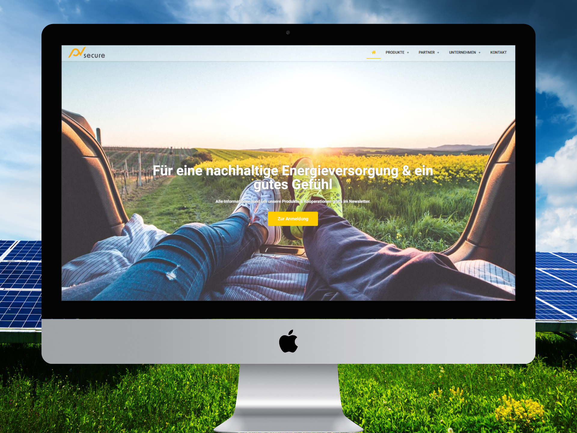 PV-Secure Mockup Desktop