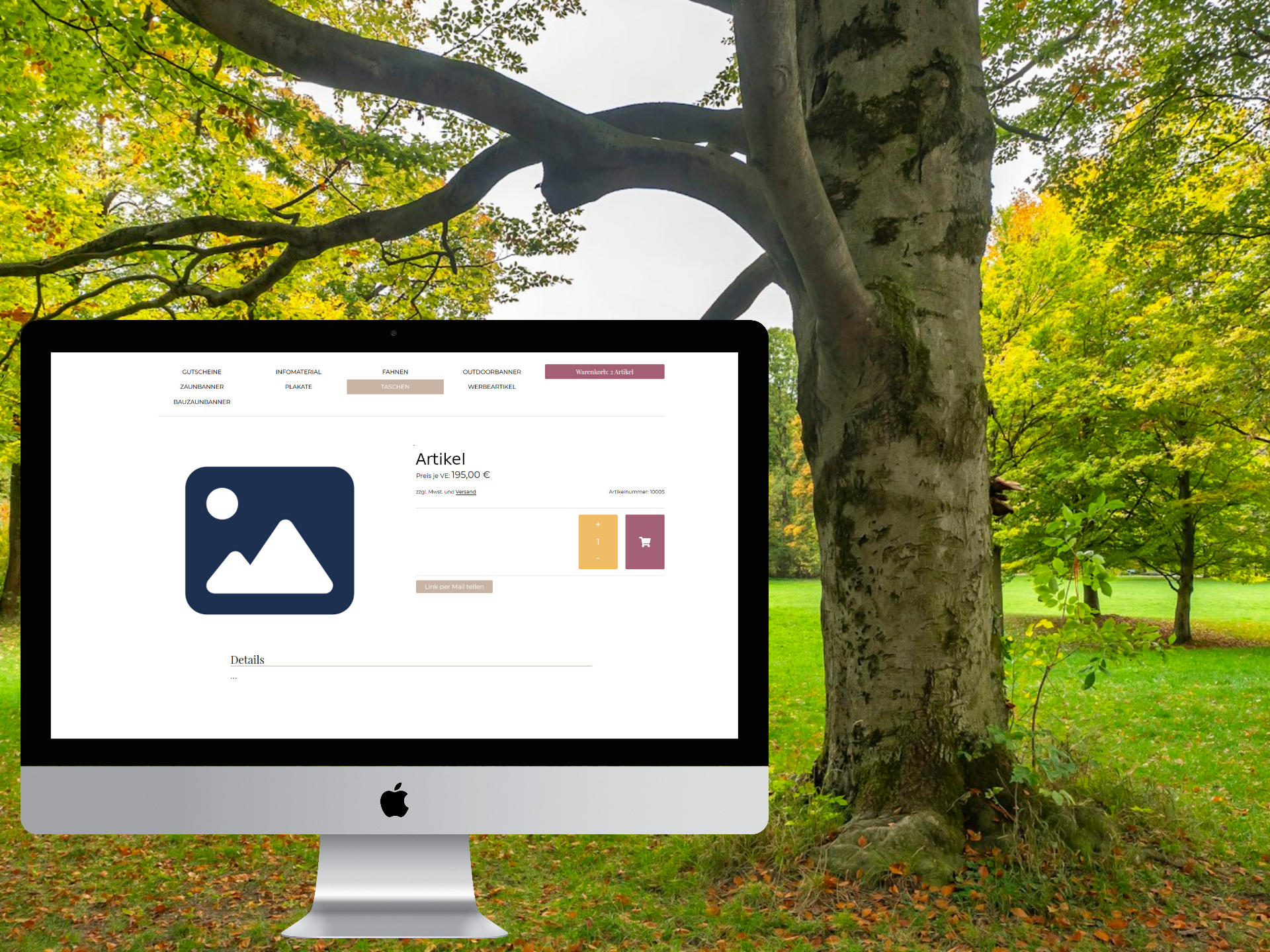 GBV Maxigrün Mockup Shop