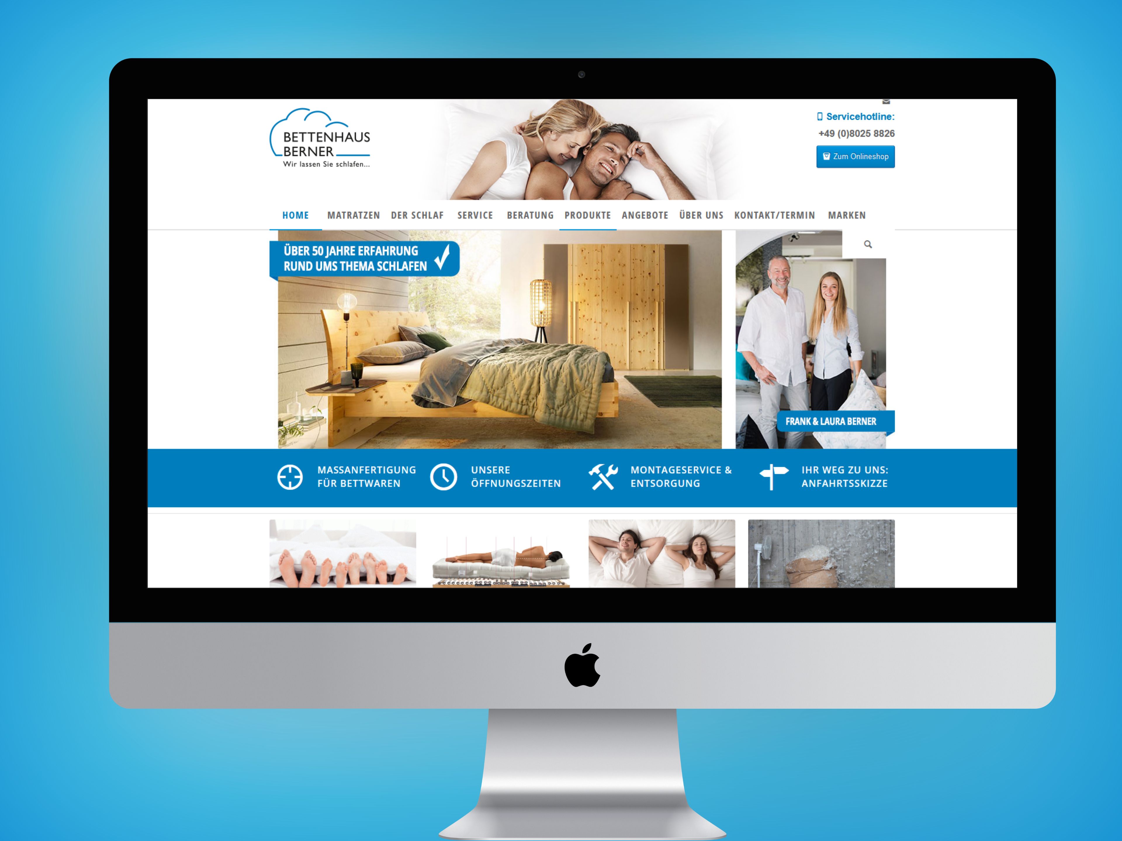 Bettenhaus Berner Mockup Desktop